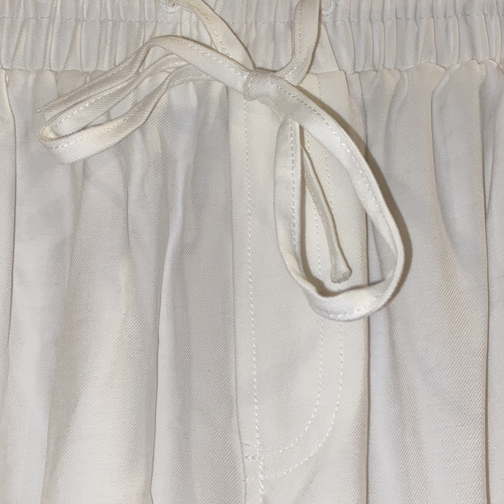 INC Womens Cargo High Rise Jogger Pants Ivory - Picture 4 of 8